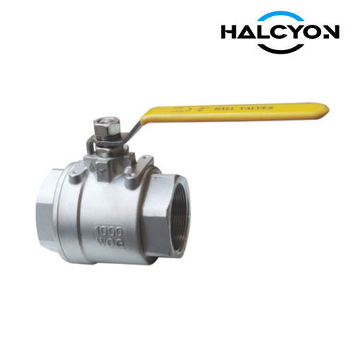 1000 WOG 3PC Cast Steel Ball Valve
